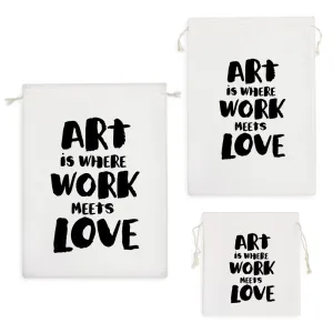 کیسه نظم دهنده Art Is Where Work Meets Love
